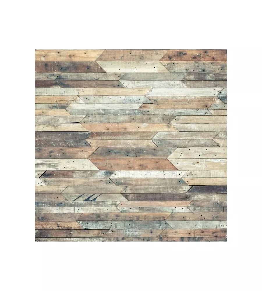 Salvapavimenti "vintage wood" in vinile spessorato, 100x150 cm